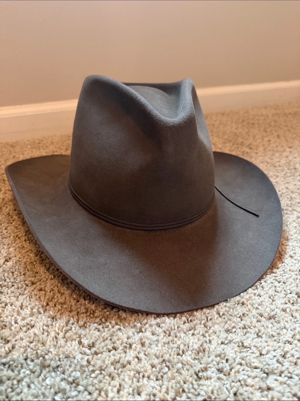 Resistol 4X Beaver Chocolate Brown Cowboy Hat Size 7 5/8